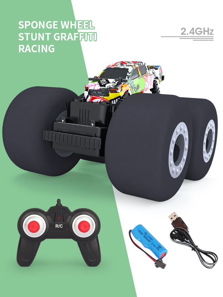 Soft Wheel RC Stunt Car for Boys YY2038 - Stunt Car - 5