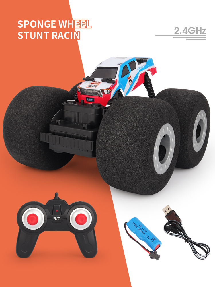 Soft Wheel RC Stunt Car for Boys YY2038 - Stunt Car - 2