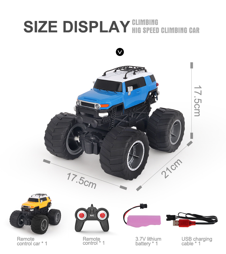 1:24 remote contral car Toyota FJ Cruiser YY2058 - License Car - 5